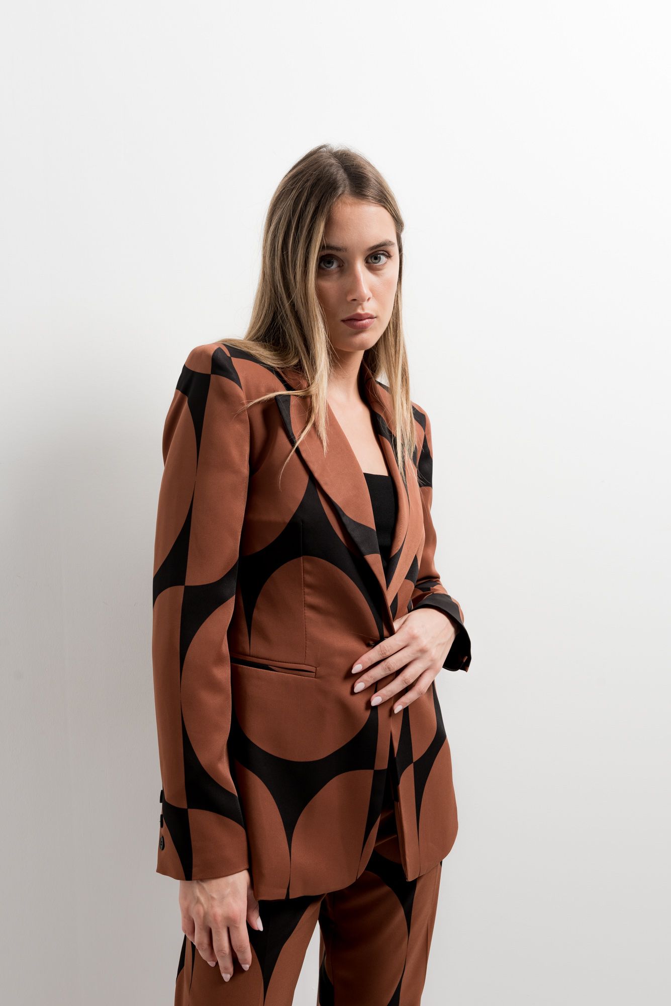 BLAZER ESTAMPADA