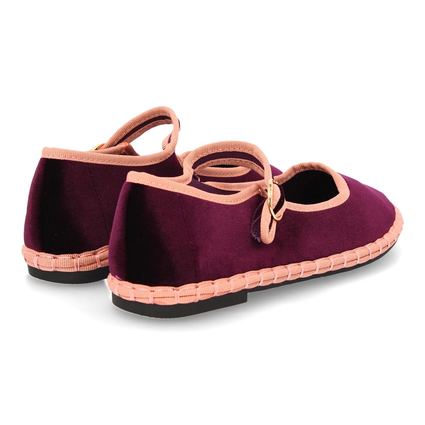 Bailarina Nude con Hebilla y Suela Flexible