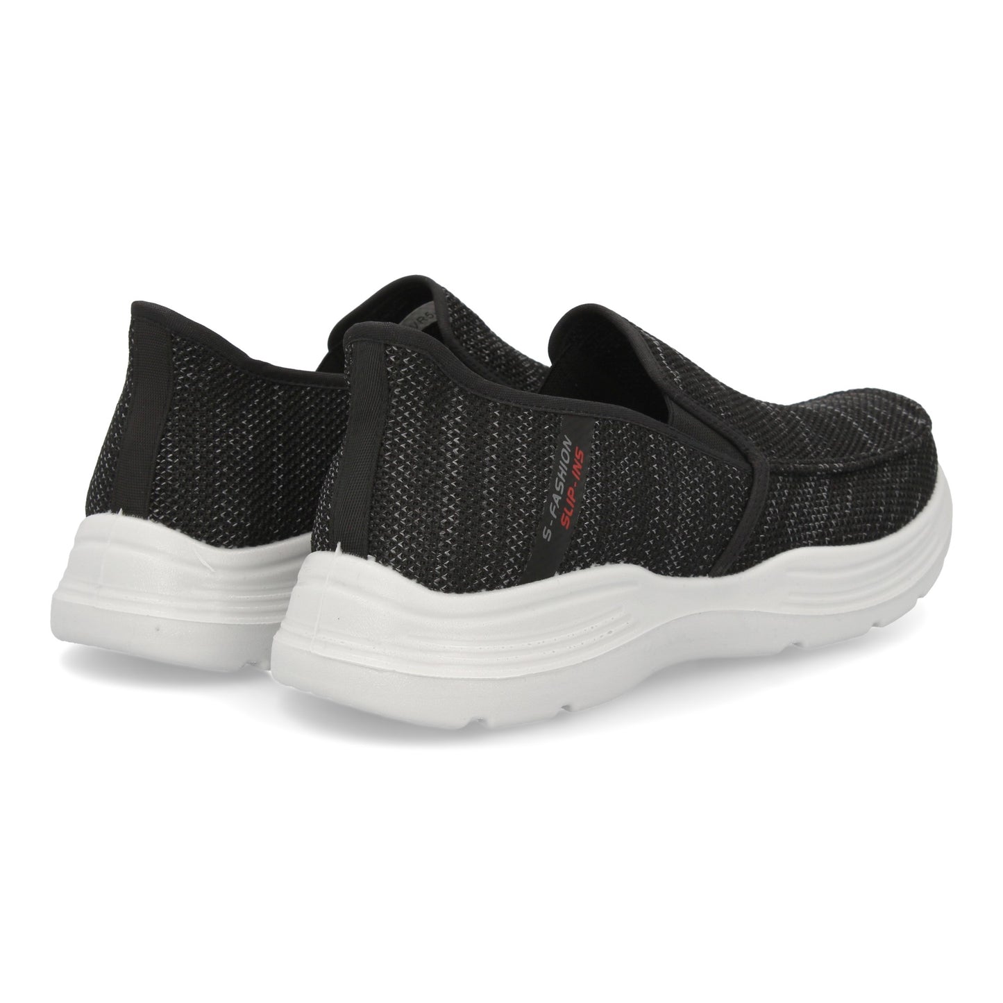 Zapatillas Deportivas para Hombre Negras Ligeras con Cierre Elástico