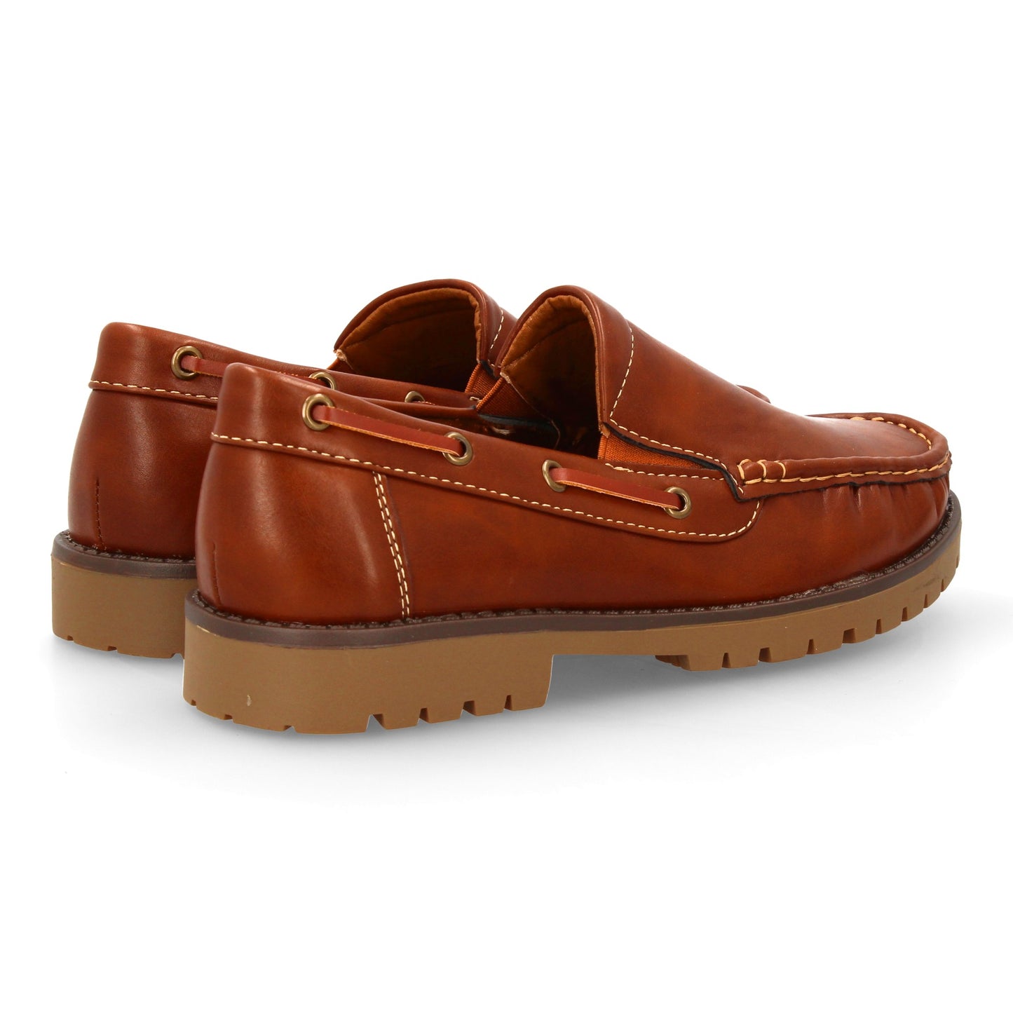 Zapatos Náuticos de Hombre Cuero Clásico - Suela Dentada