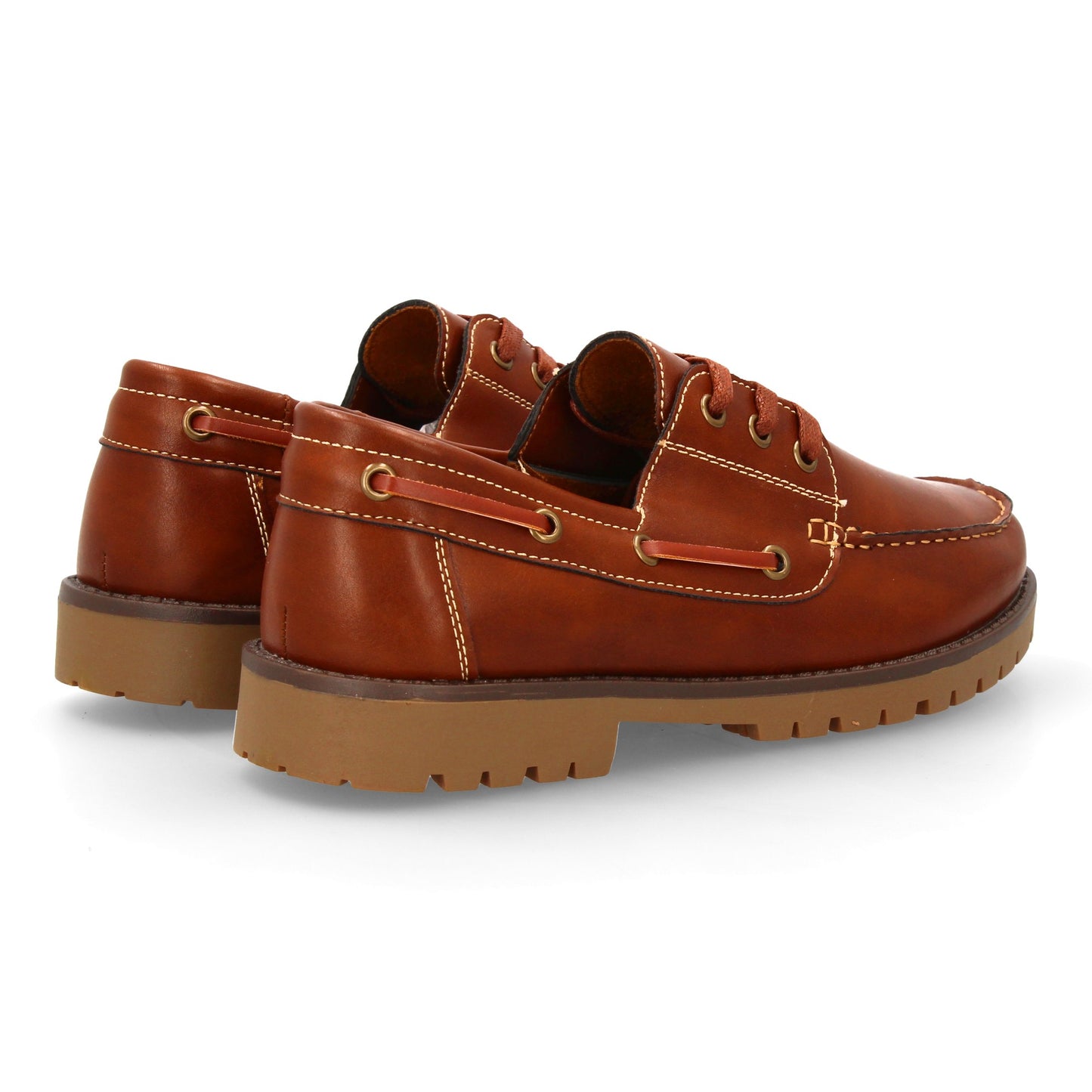 Zapatos Náuticos de Hombre Cuero - Cierre de Cordones