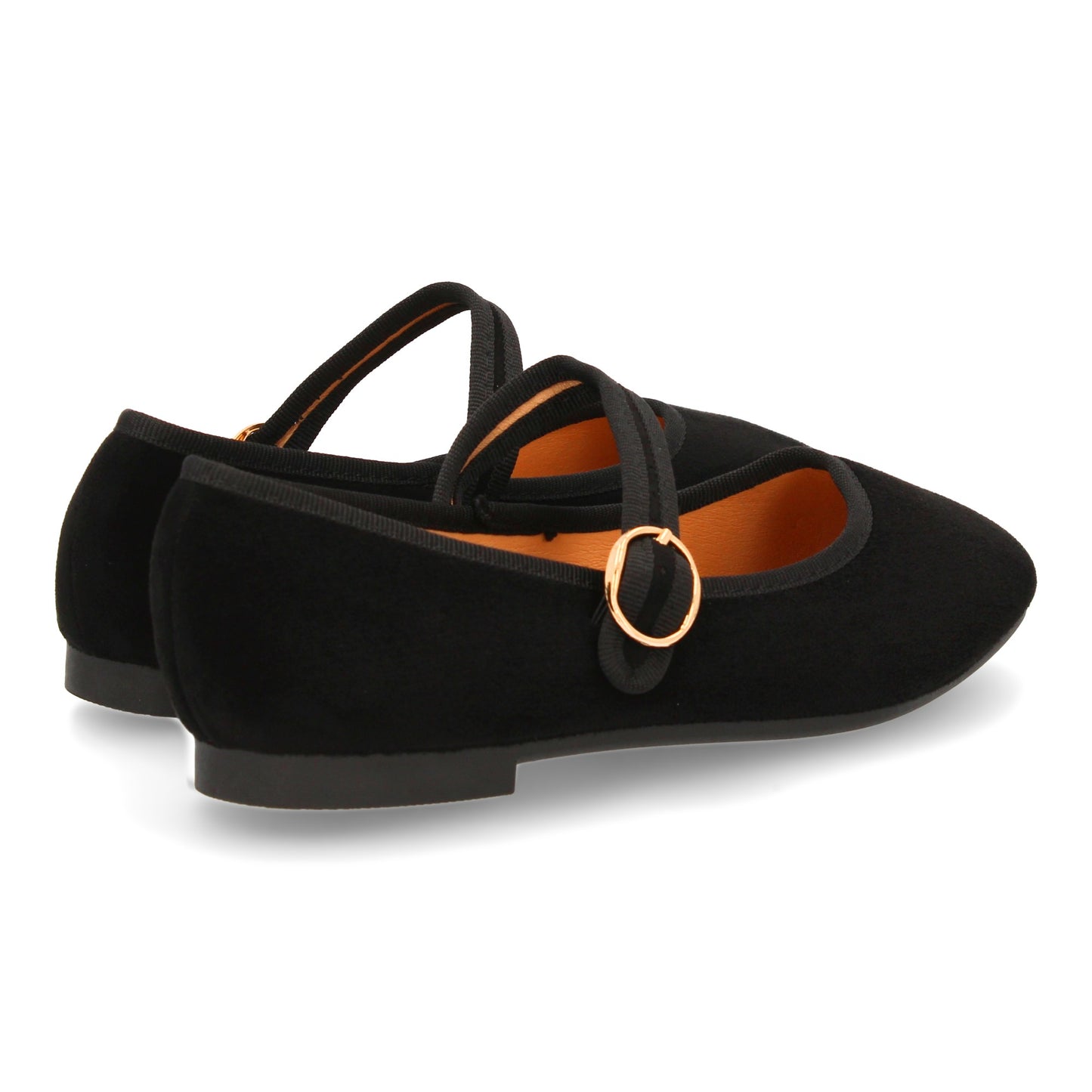 Bailarina de Mujer Negra con Pulsera Ajustable y Hebilla