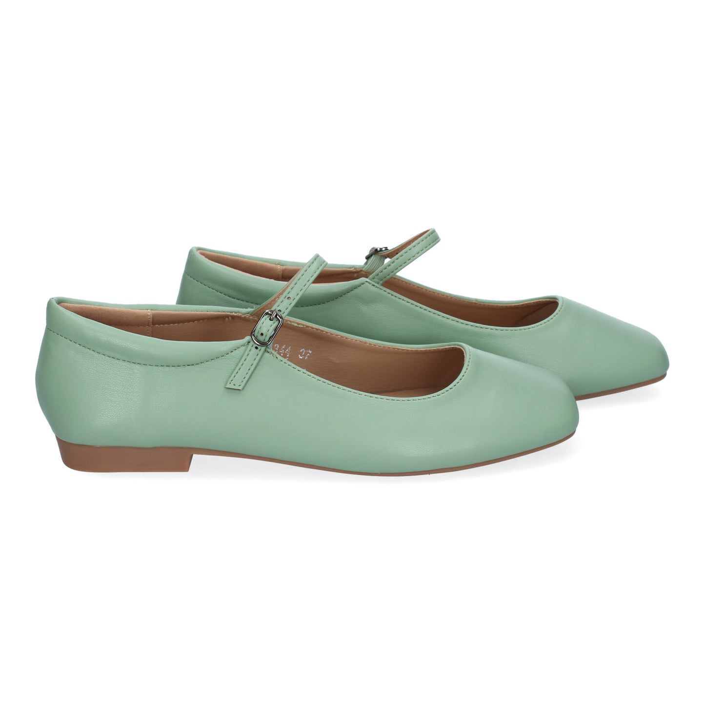 Zapato Plano Casual con Lazo - Verde