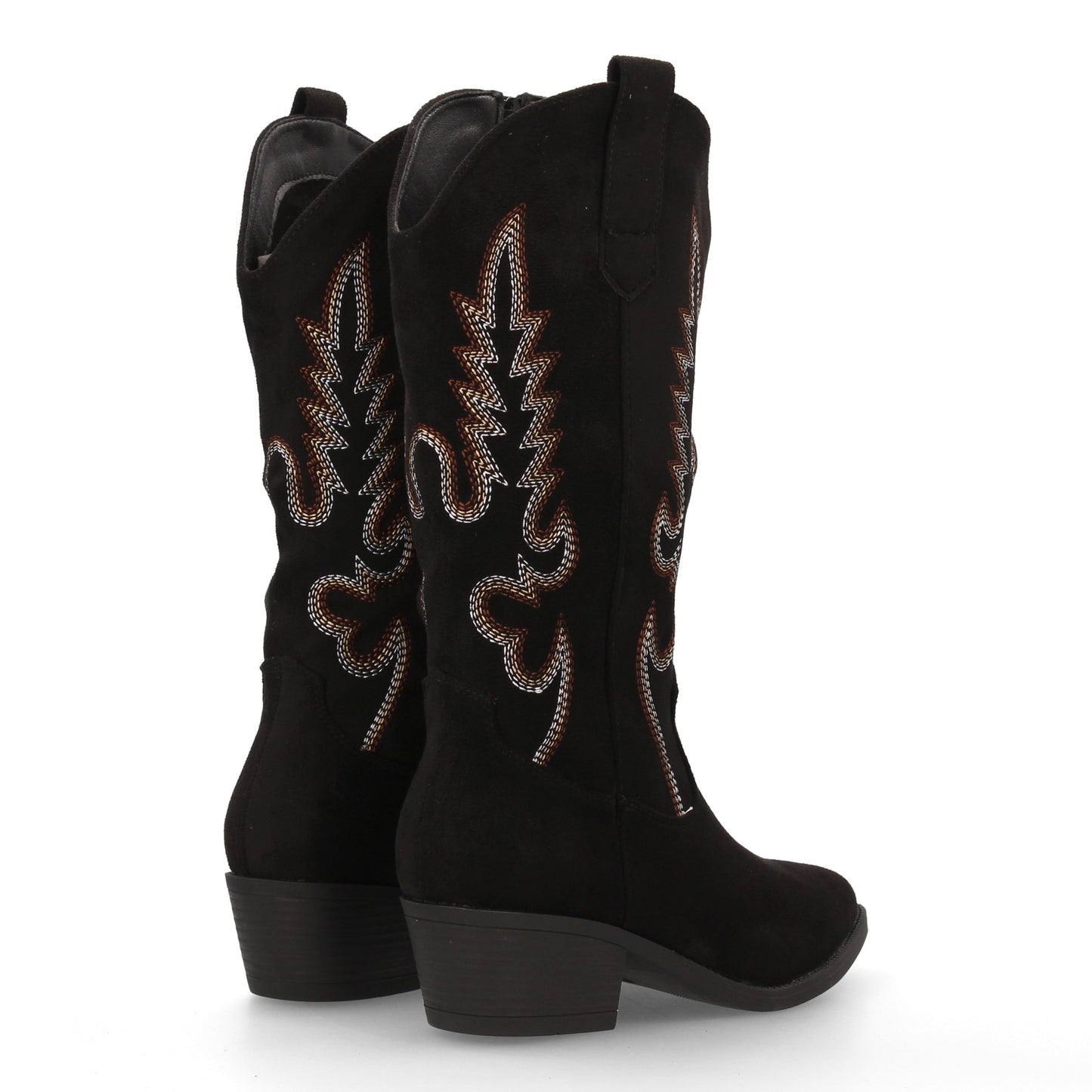 Bota Campera/Western de Caña Baja - Negro