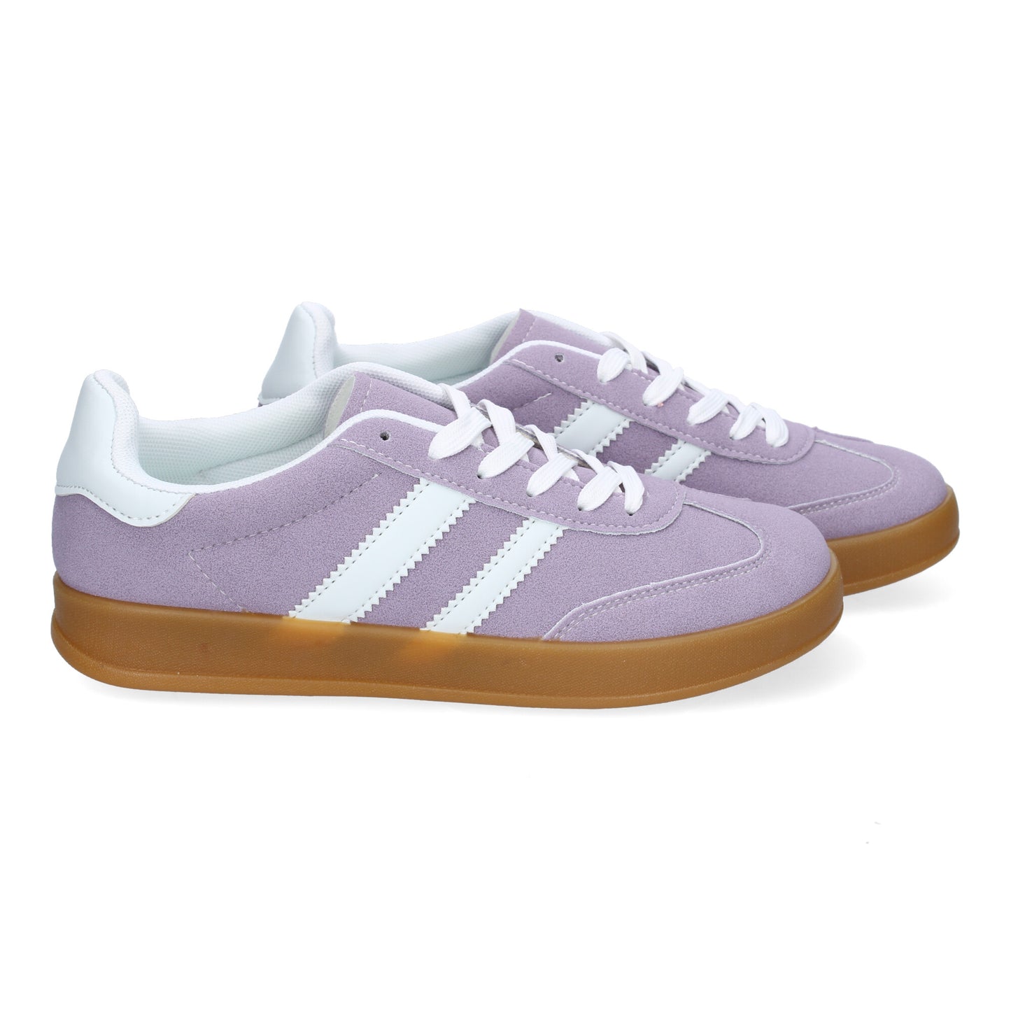 Zapatilla Sneaker de Malla Transpirable - Lila Pastel