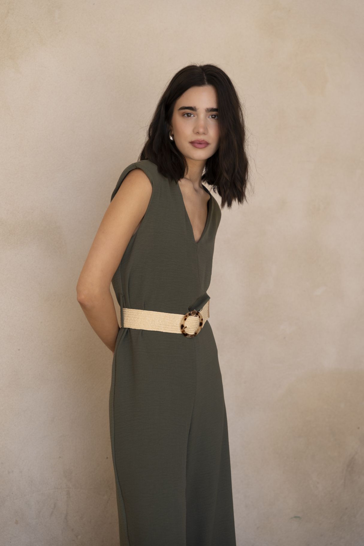 Mono crop cinturón, mono para mujer muy cómodo para el verano
