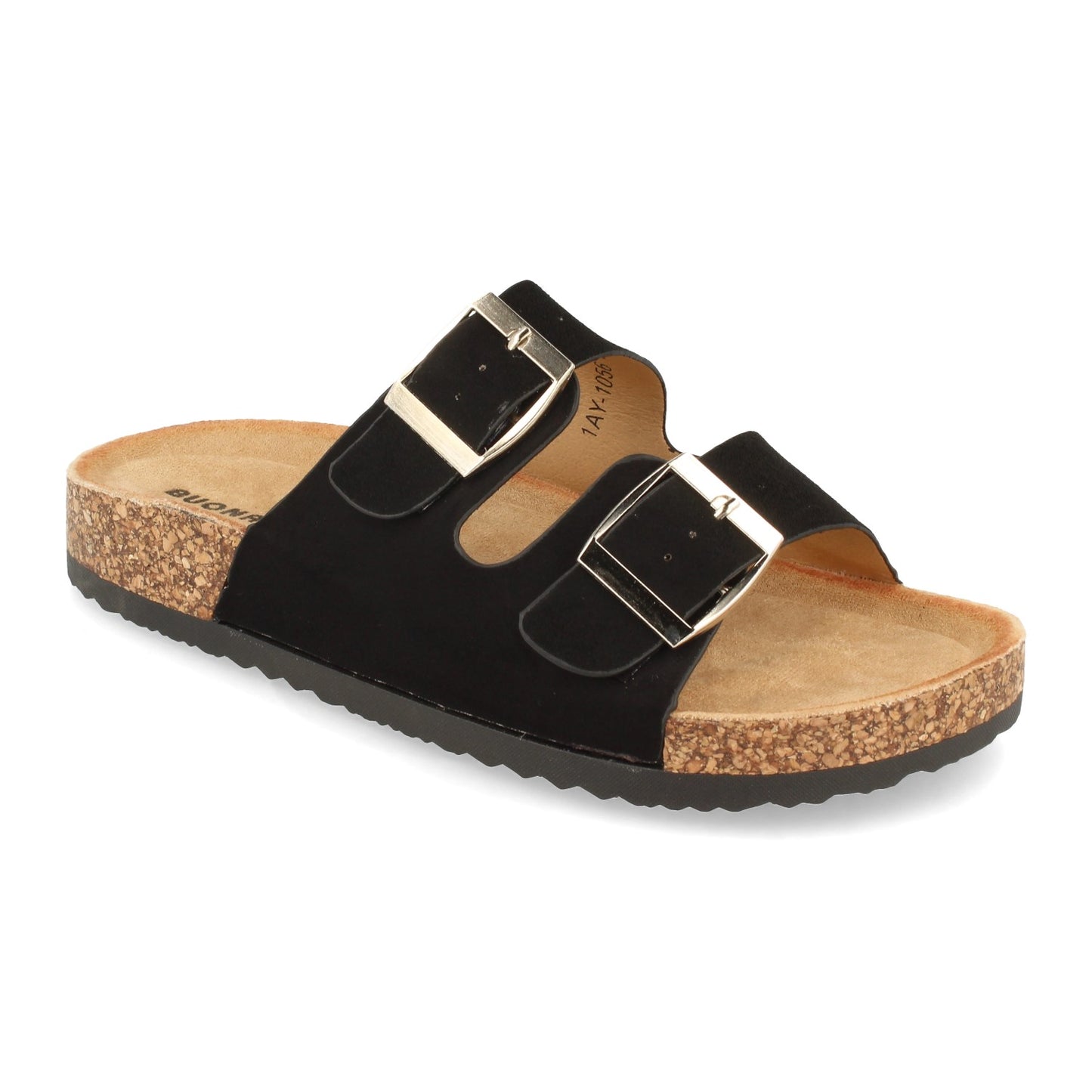 Sandalia Plana de Mujer con Planta de Anatómica de Bio y Hebillas Primavera Verano