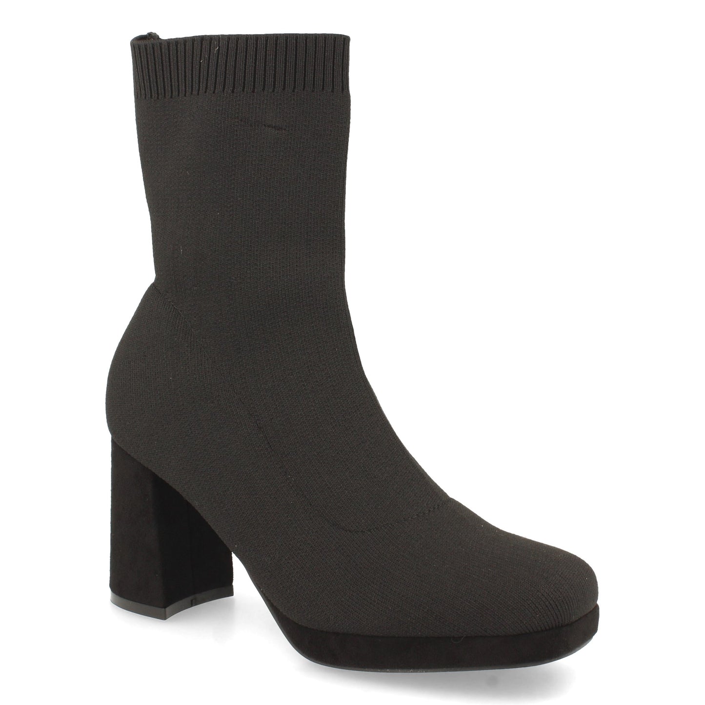 Botín de Tacón para Mujer Cómodos con Material Elástico y Ajustable Otoño Invierno