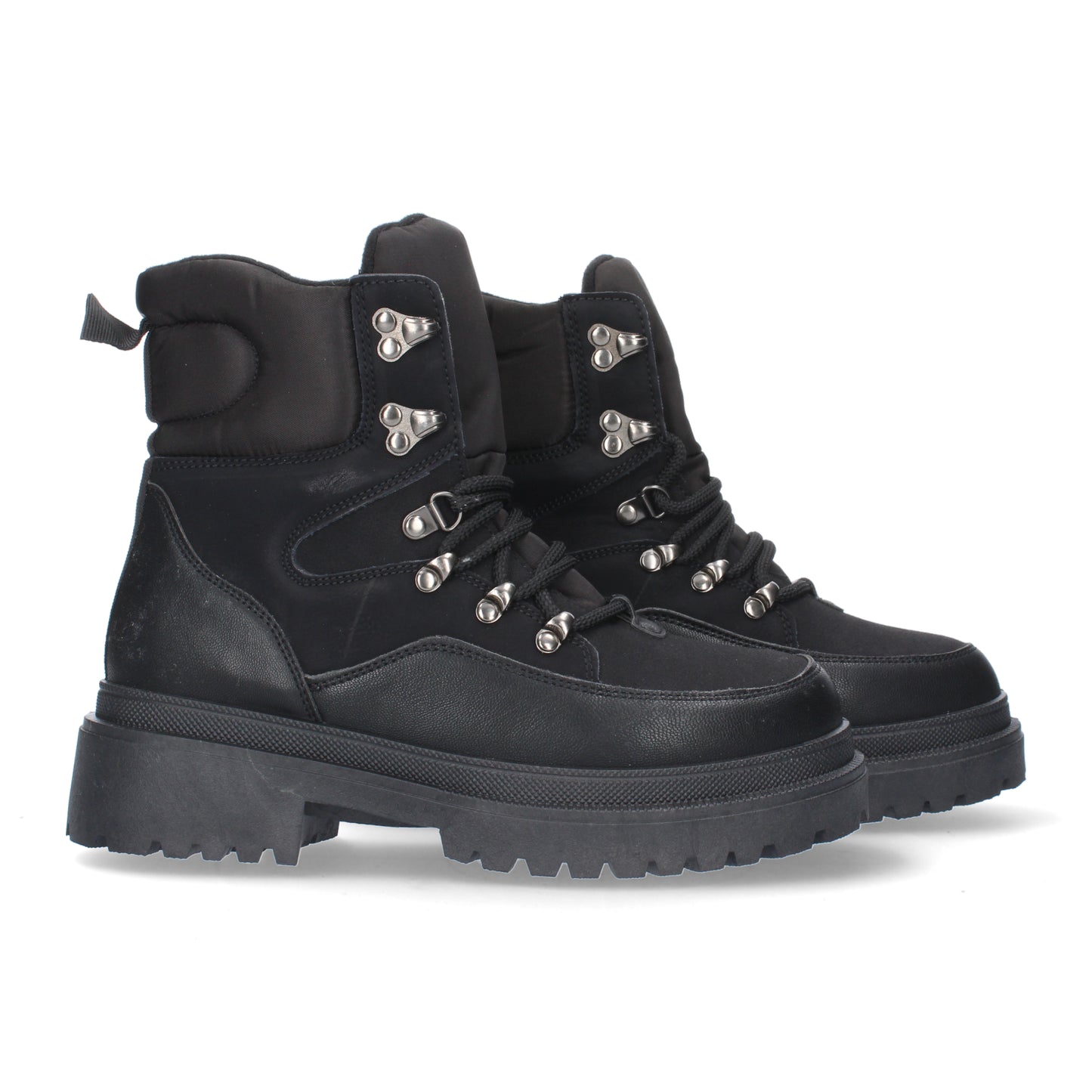 Botín Plano para Mujer Cómodo con Estampado Multicolor y Cierre de Cordones