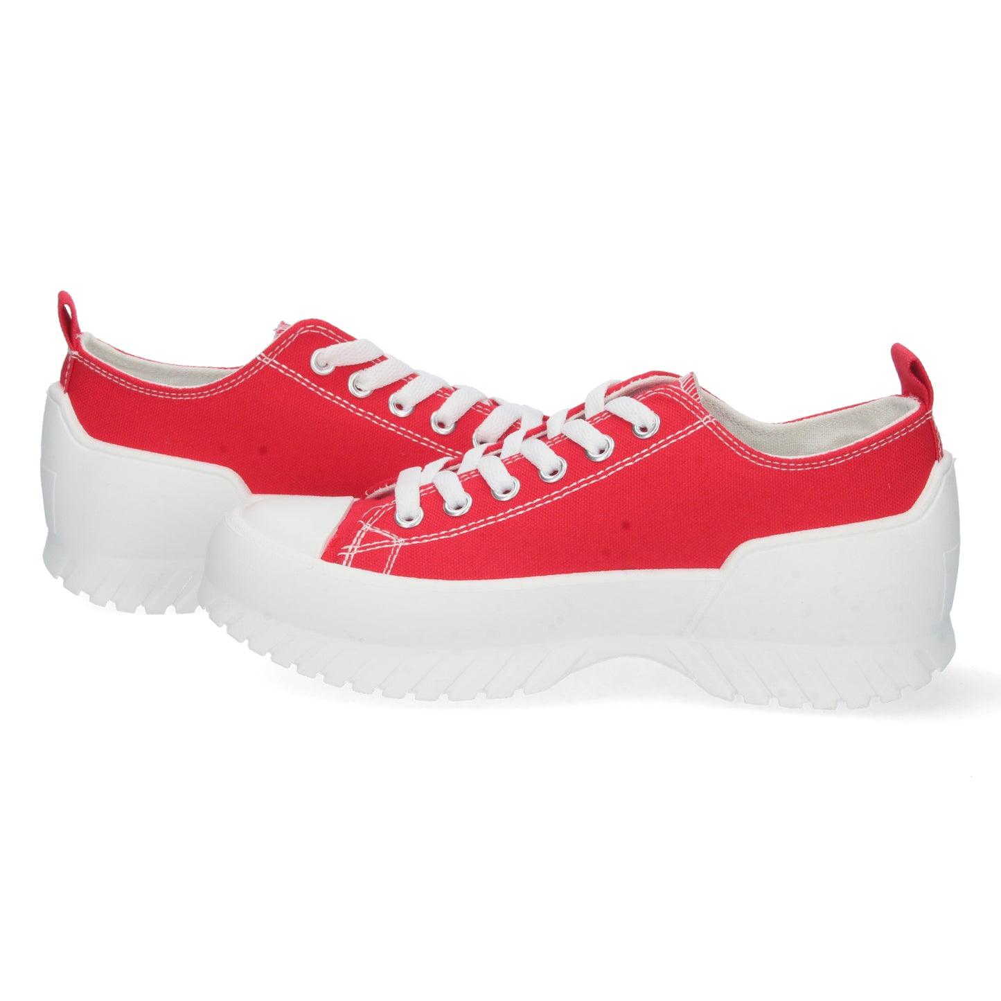 Zapatillas, zapatillas tipo tenis, zapatillas de lona, consigue hasta un 20 % de descuento con los cupones de Let’s Secrets BO26-107-Rojo