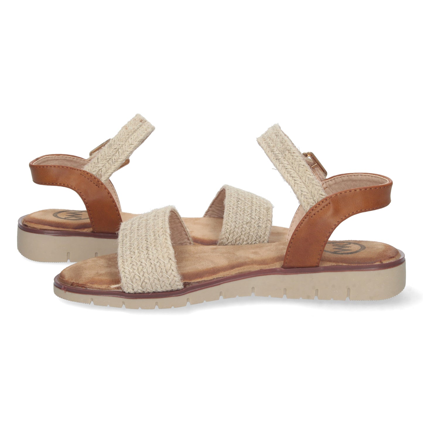 Sandalias planas, sandalias atadas planas, sandalias abiertas, alpargatas planas, esparteras planas sandalias tendencia verano 2023, descubre los cupones descuentos de Let’s Secrets RR-002-Beige