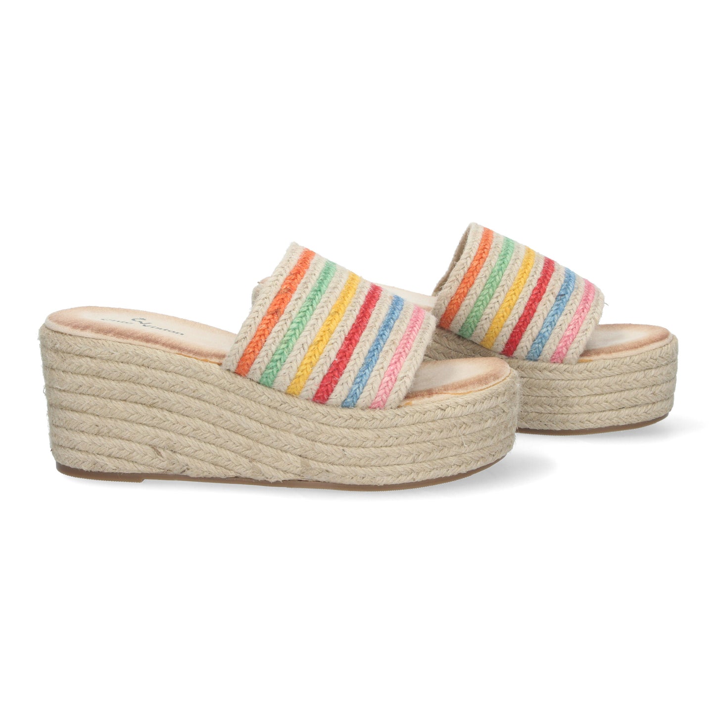 Sandalias de Plataforma de Yute para Mujer - Elegantes y Confortables Diseño Sofisticado Puntera Abierta y Fácil Ajuste