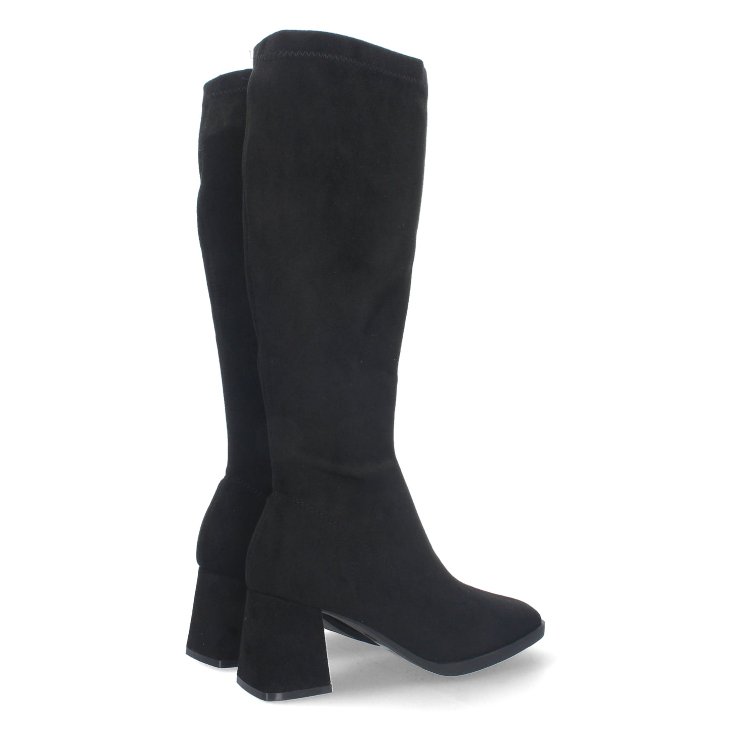 Botas Lisas para Mujer de Tacón Alto Caña de 37cm y Cierre de Cremallera. Cómodas y Agradables para Otoño e Invierno