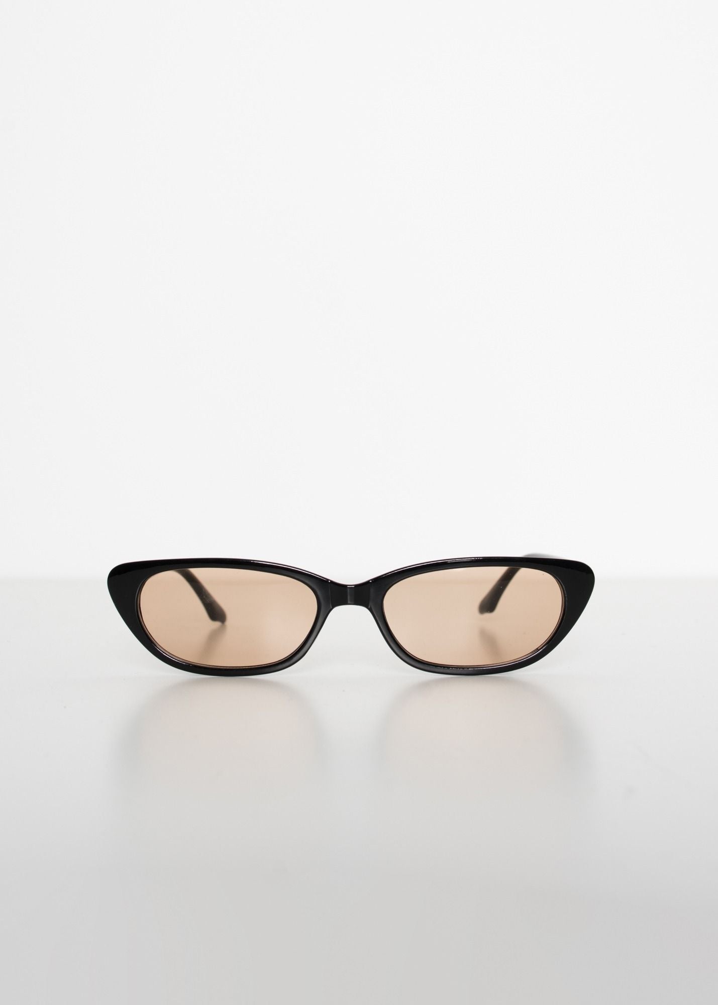 Gafas de sol retro negras mujer resina