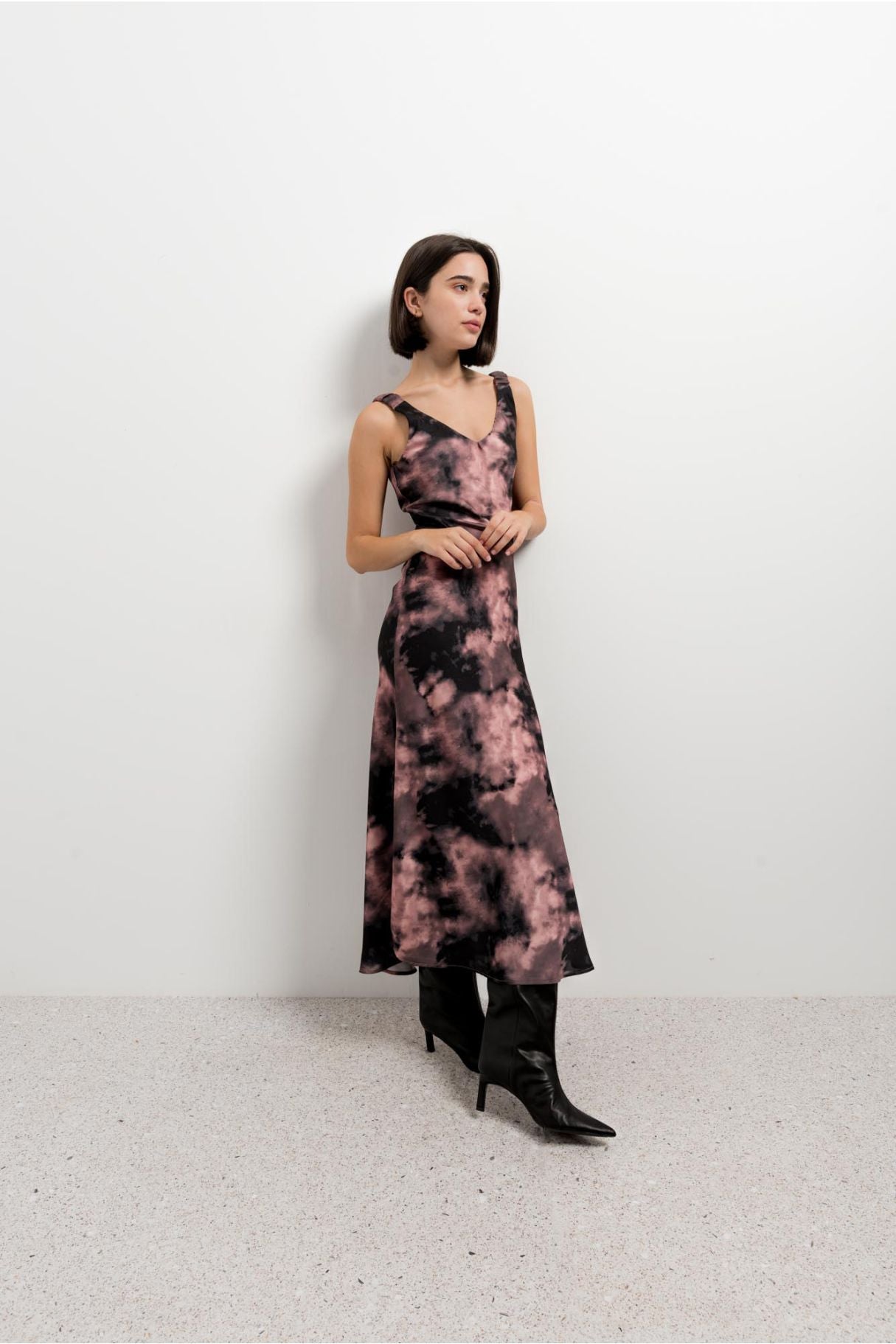 Vestido estampado tie dye, vestidos tie dye de mujer de Emarola & Co