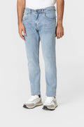 Vaqueros Slim Fit Azul Claro para Hombre de Algodón