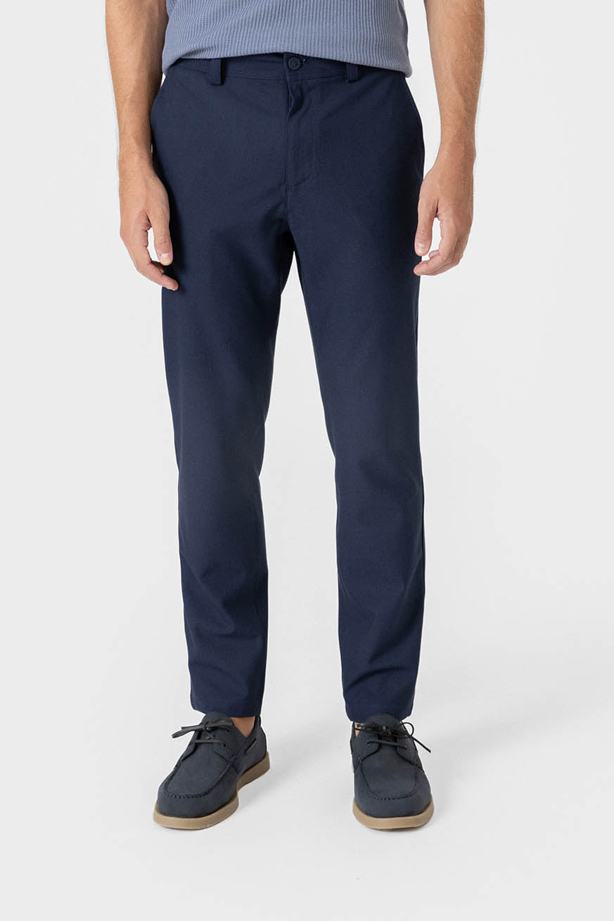 Pantalón de vestir azul marino regular fit