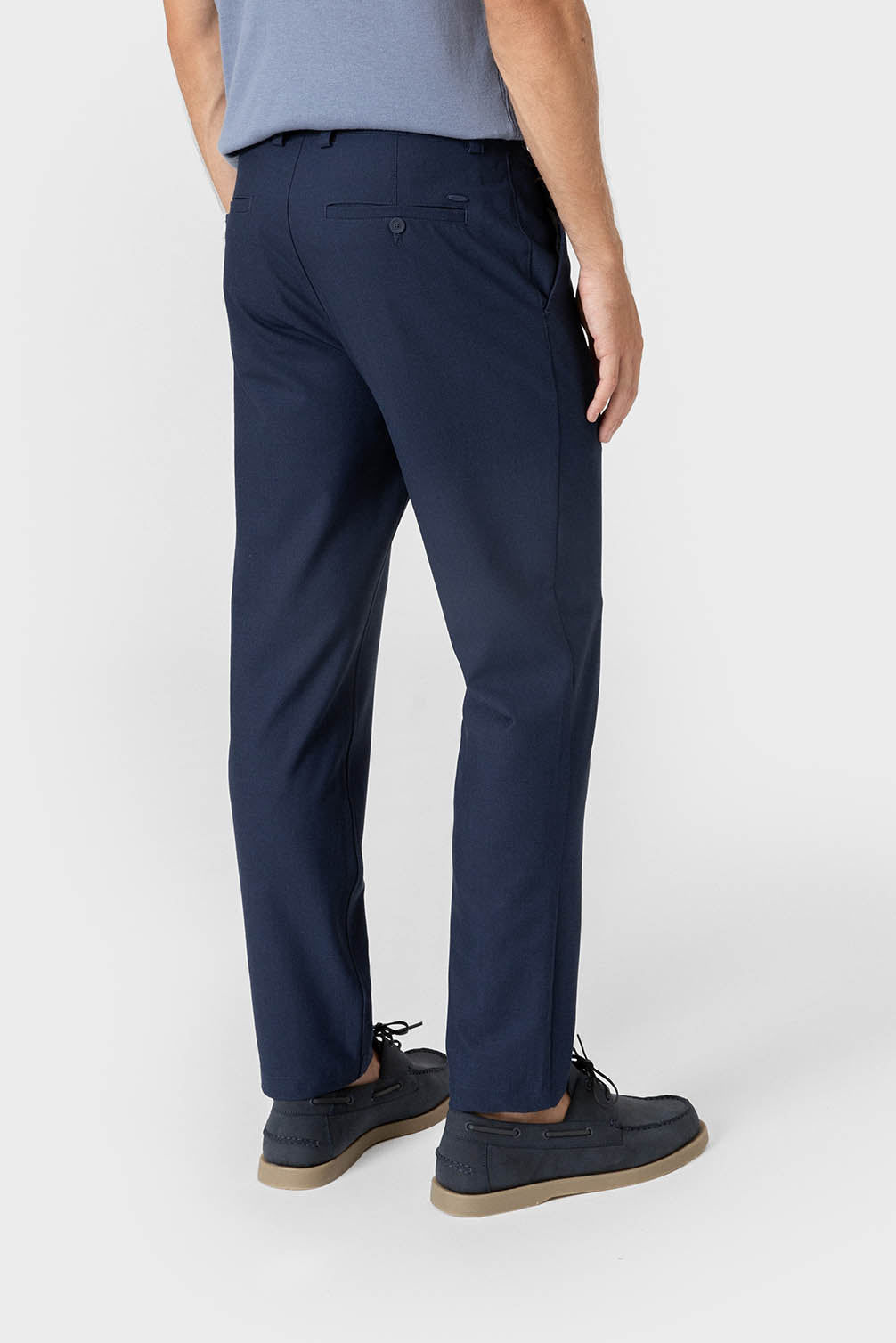 Pantalón de vestir azul marino regular fit