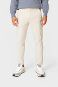 Pantalón Chino Cargo Beige para Hombre con Seis Bolsillos