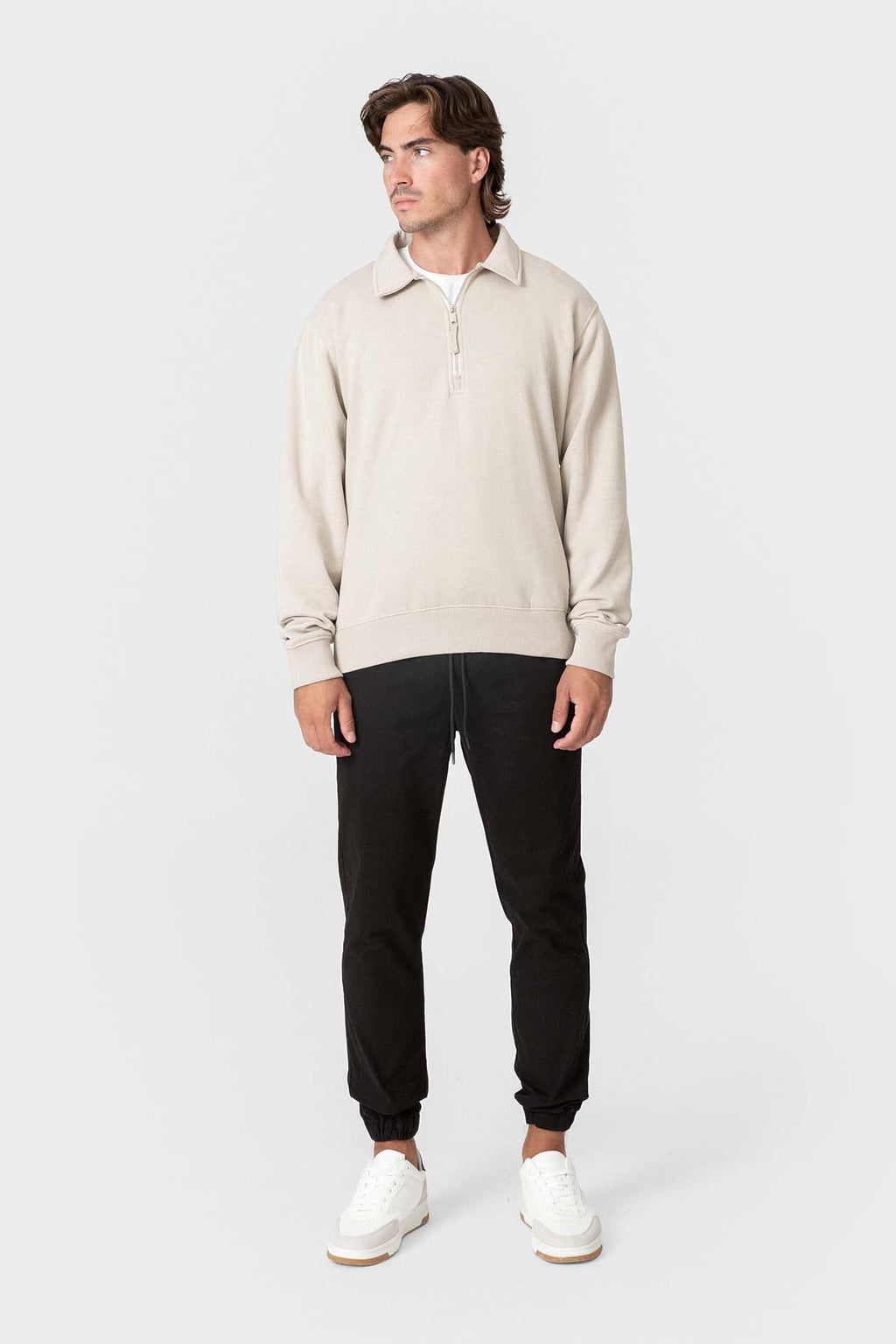 Pantalón Jogger Negro para Hombre con Cintura Ajustable