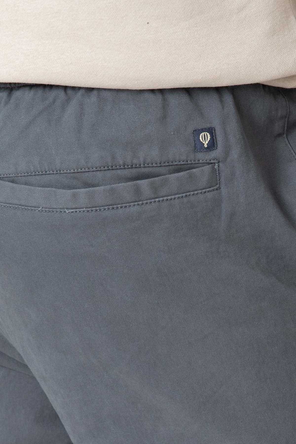 Pantalón Jogger Azul para Hombre con Cintura Ajustable