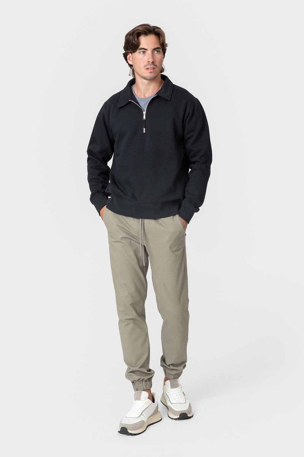 Pantalón Jogger Verde para Hombre con Cintura Ajustable