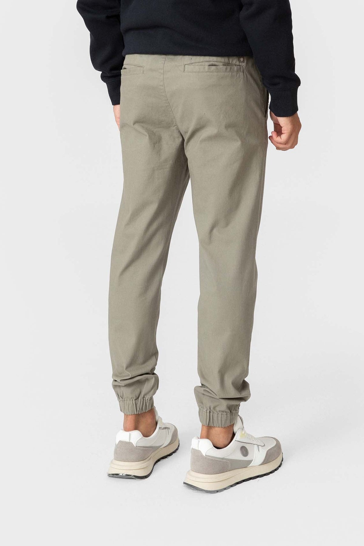Pantalón Jogger Verde para Hombre con Cintura Ajustable