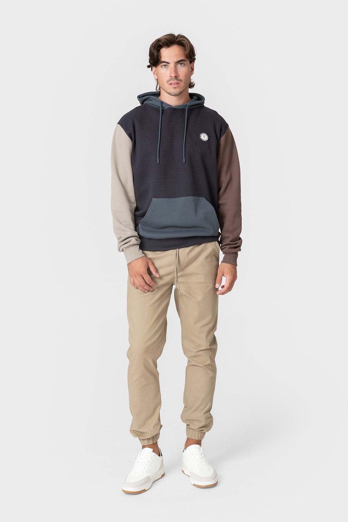 Pantalón Jogger Camel para Hombre con Cintura Ajustable