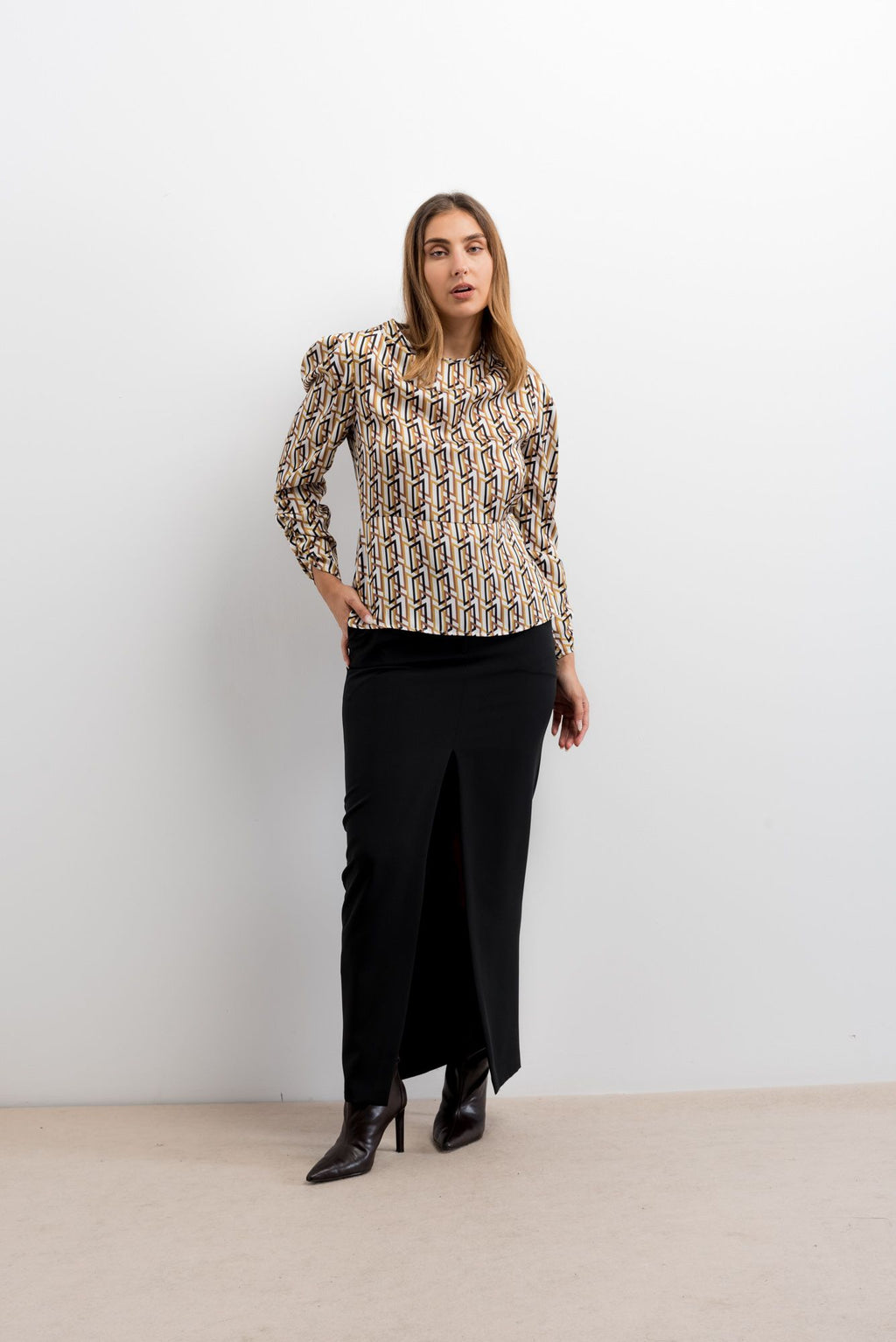 BLUSA ESTAMPADO GEOMETRICO