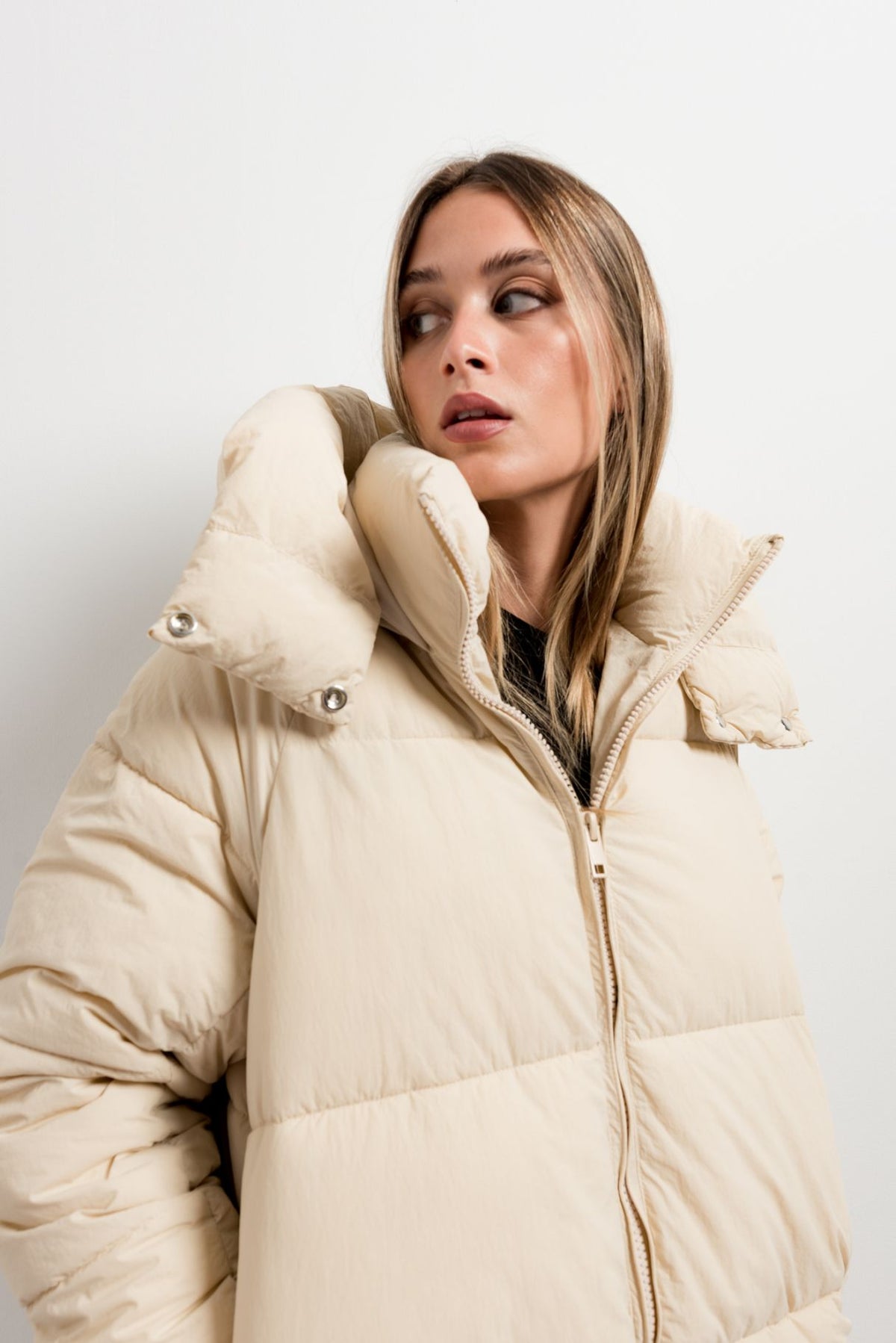 Abrigo acolchado oversize