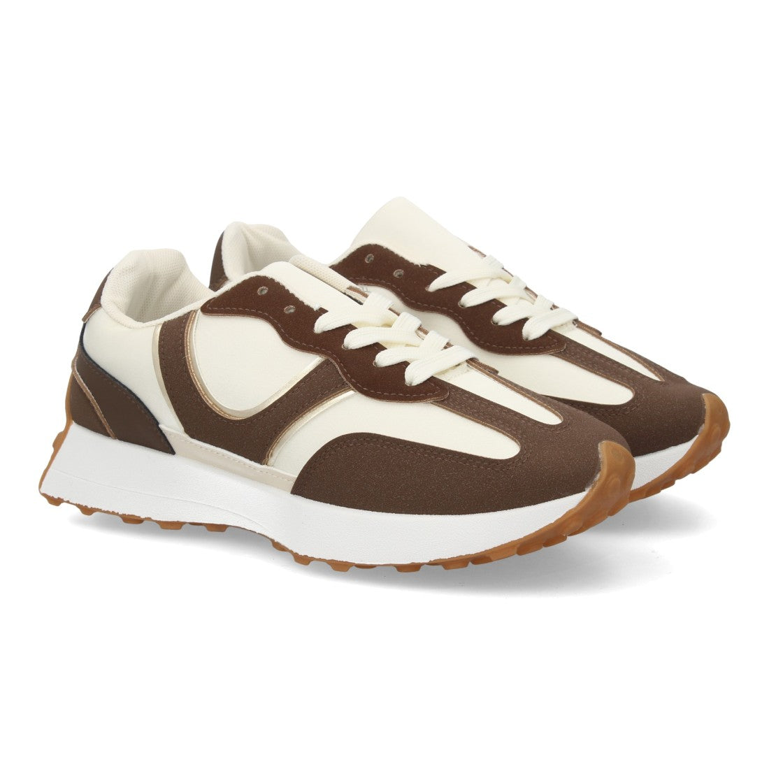 zapatilla deportiva marron mujer moderna