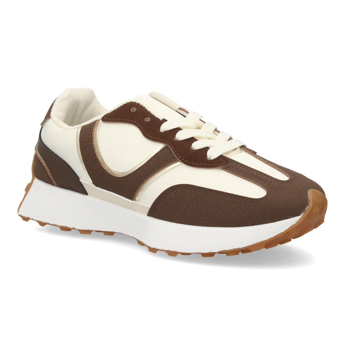 zapatilla deportiva marron mujer moderna