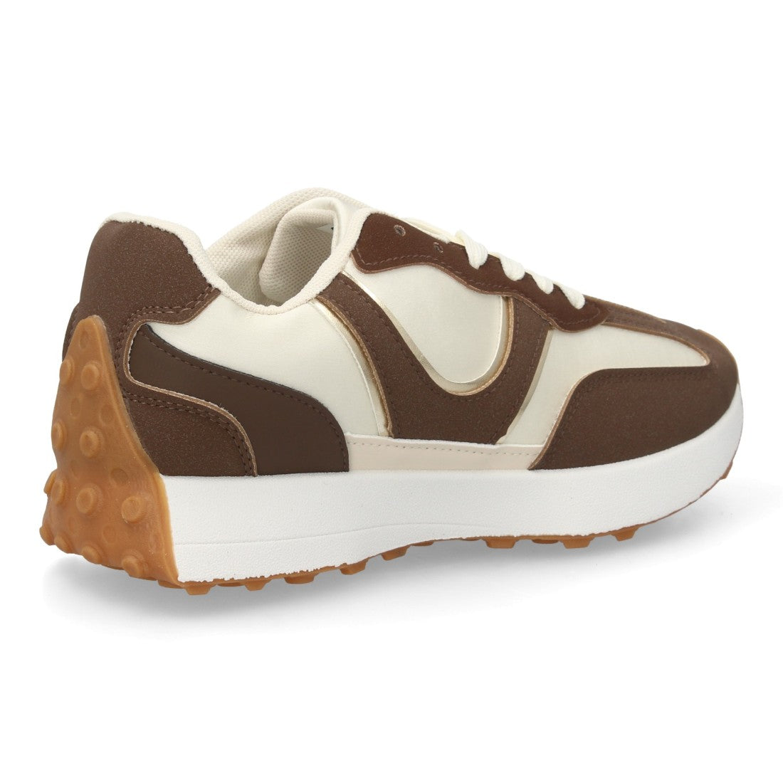 zapatilla deportiva marron mujer moderna
