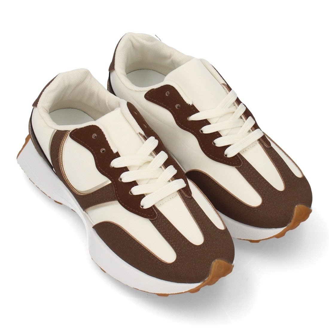 zapatilla deportiva marron mujer moderna