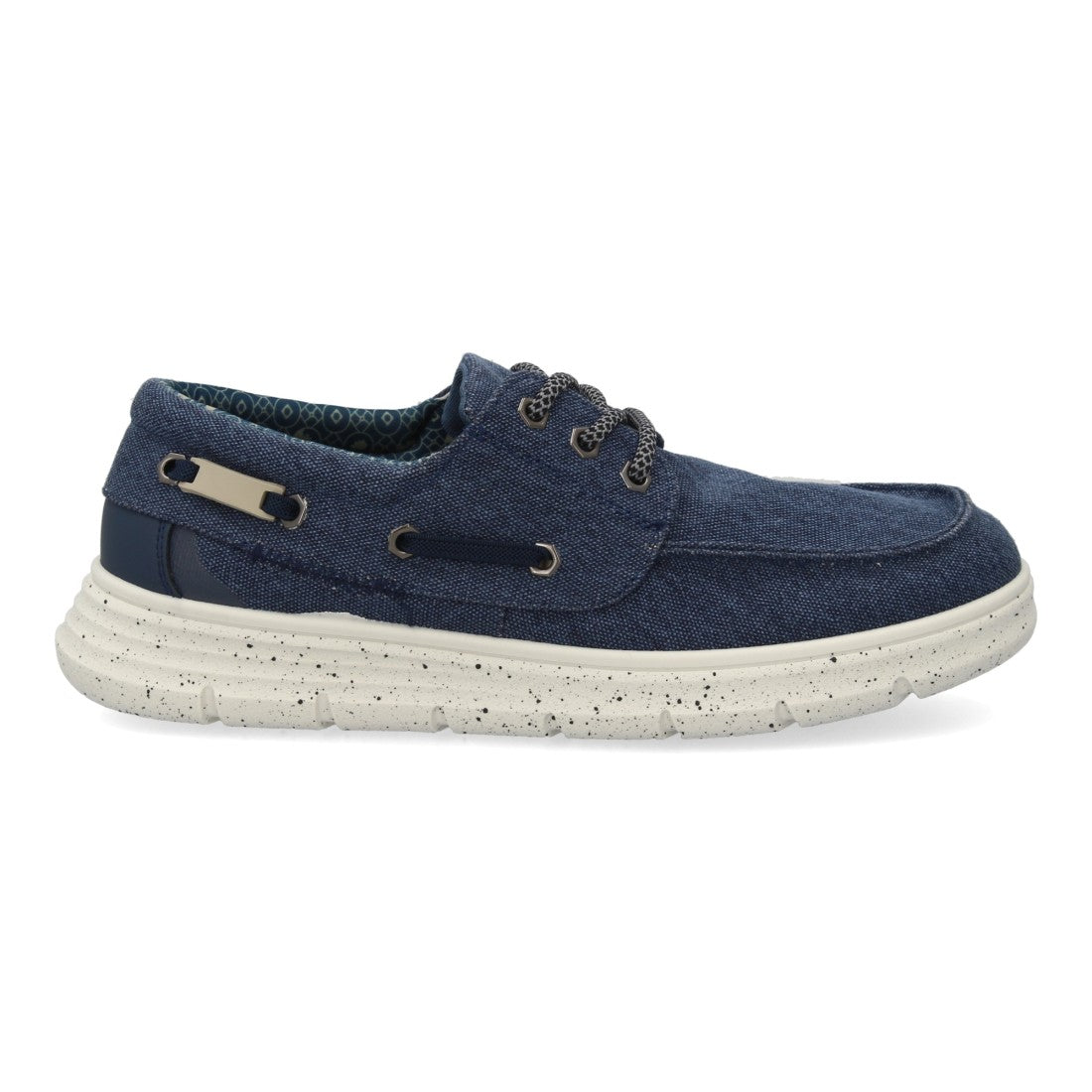 Zapato náutico azul hombre casual