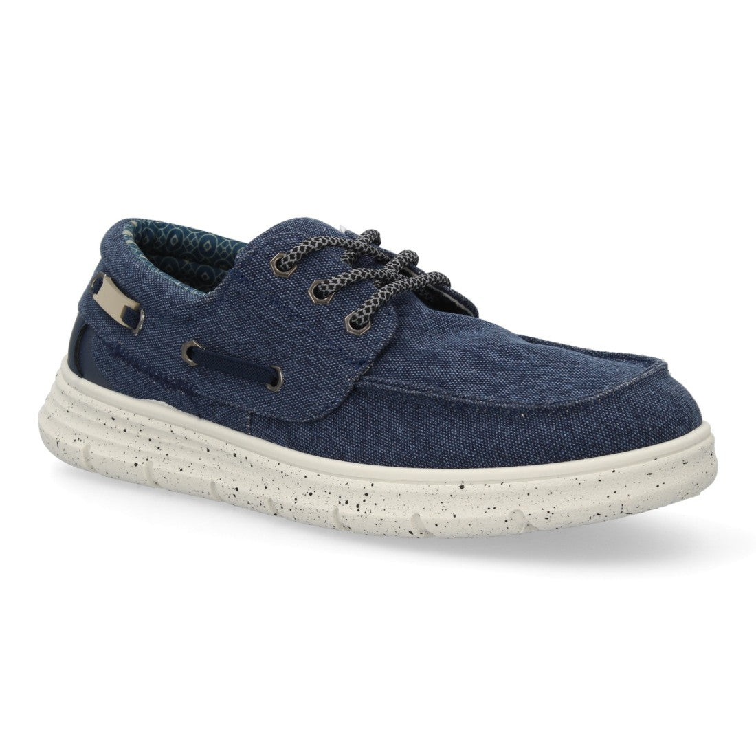 Zapato náutico azul hombre casual