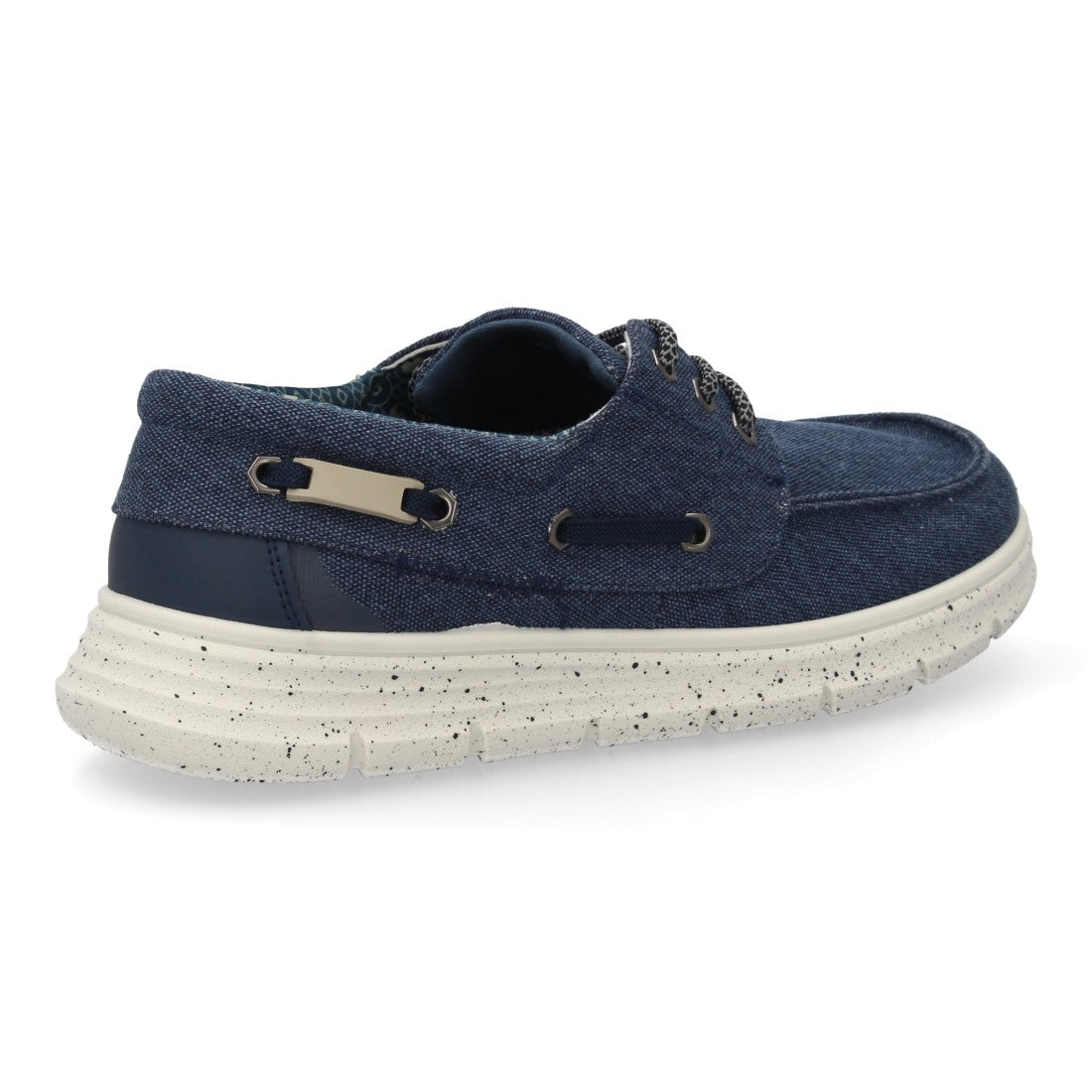 Zapato náutico azul hombre casual