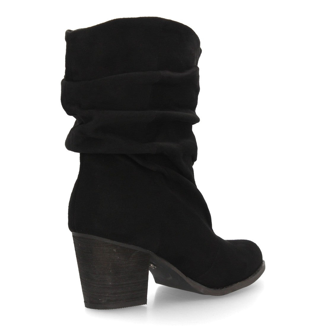 Botas Cowboy De Caña Alta Para Mujer Con Bordados Estilo Western Y Tachuelas Color Negro en vista principal para mujer