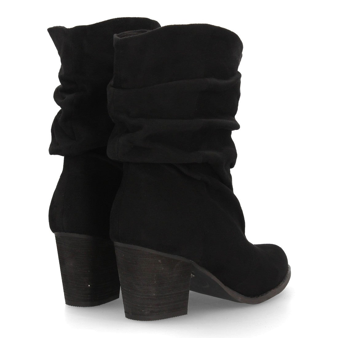 Botas Cowboy De Caña Alta Para Mujer Con Bordados Estilo Western Y Tachuelas Color Negro en vista principal para mujer