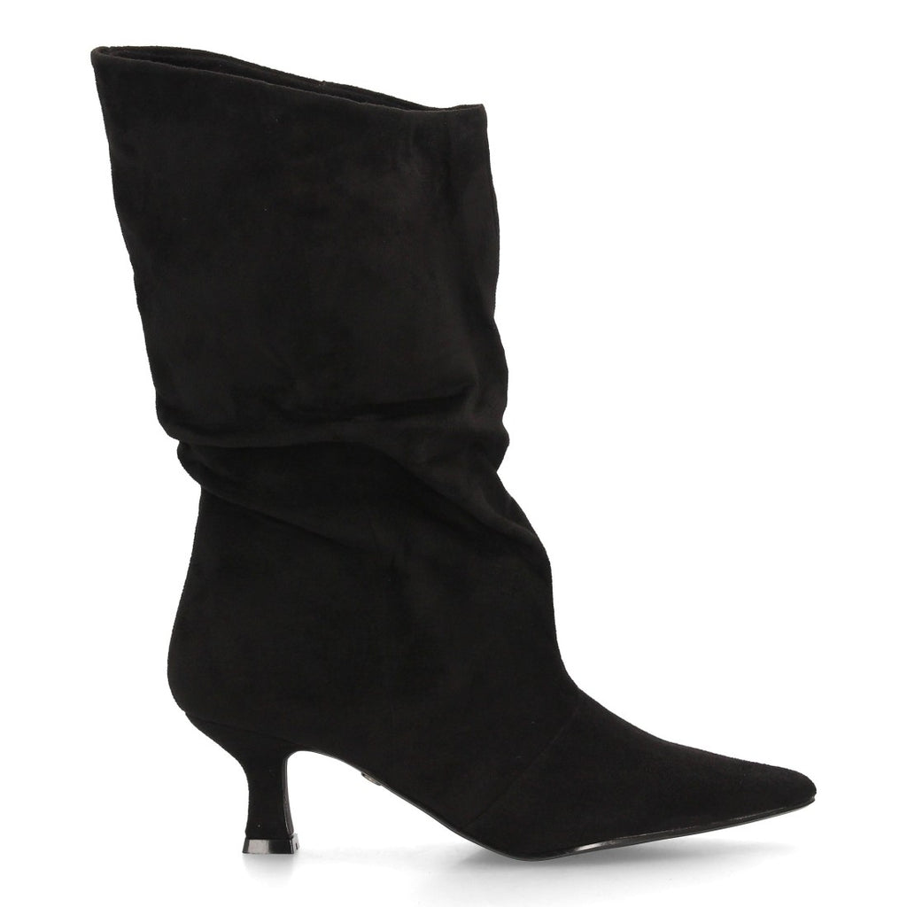 Botas Cowboy De Caña Alta Para Mujer Con Bordados Estilo Western Y Tachuelas Color Negro en vista principal para mujer