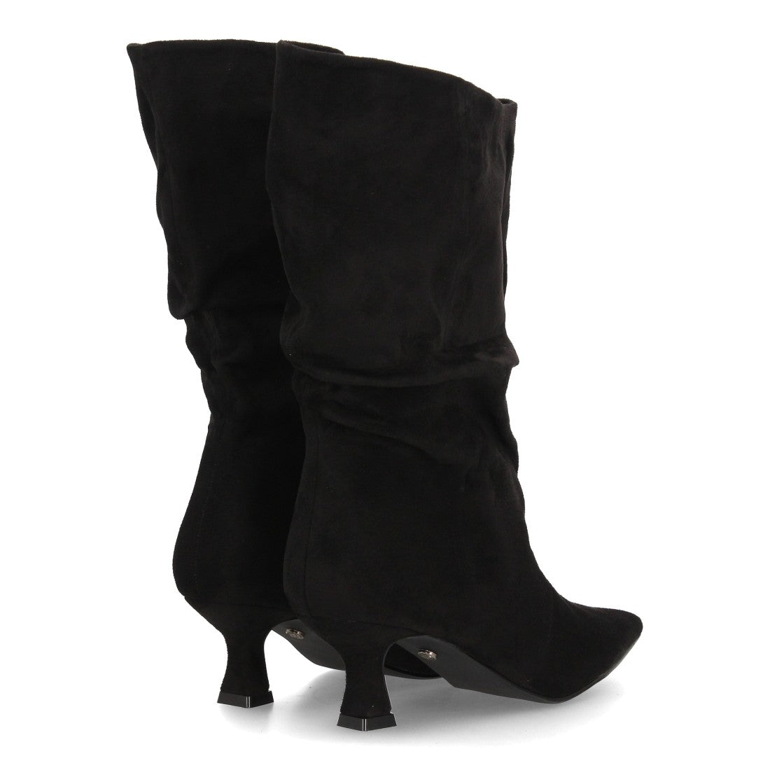 Botas Cowboy De Caña Alta Para Mujer Con Bordados Estilo Western Y Tachuelas Color Negro en vista principal para mujer