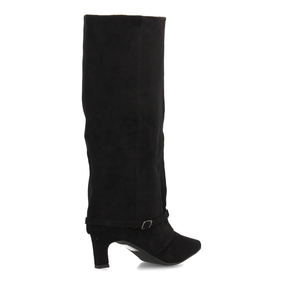 Botas Cowboy De Caña Alta Para Mujer Con Bordados Estilo Western Y Tachuelas Color Negro en vista principal para mujer
