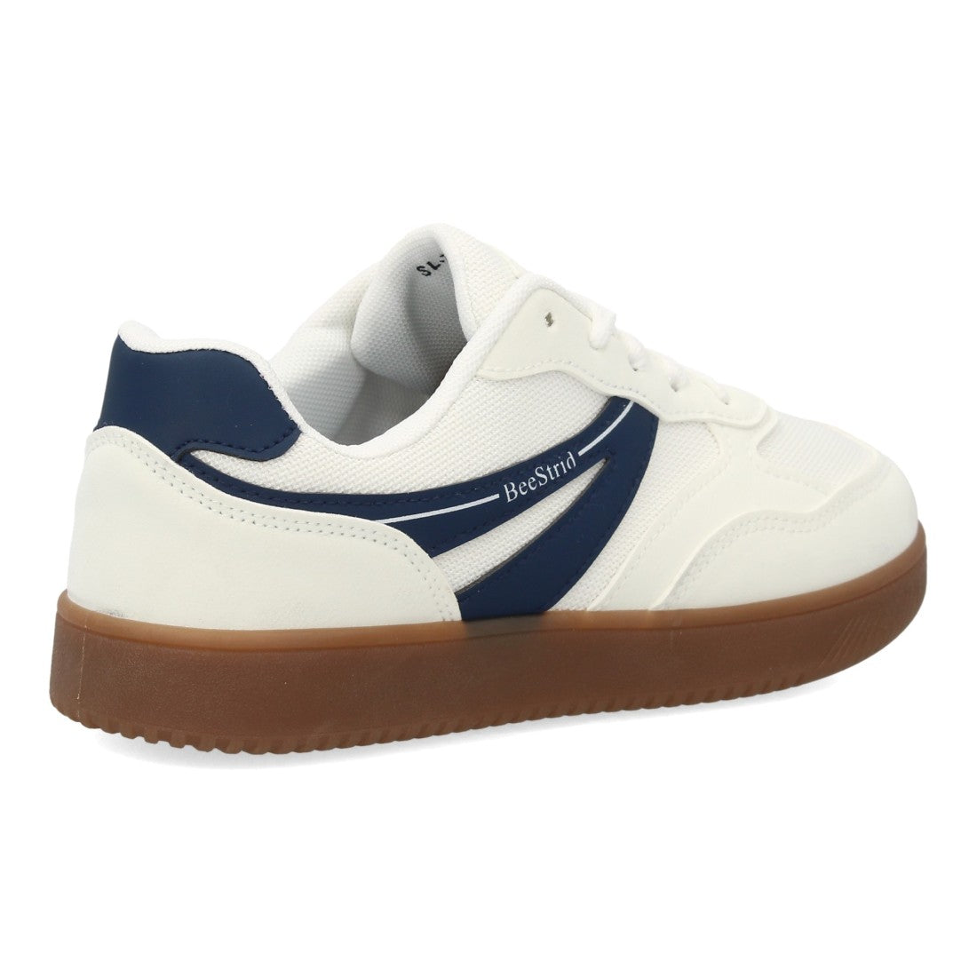 Zapatillas de deporte barefoot en blanco con paneles dinámicos y horma ancha