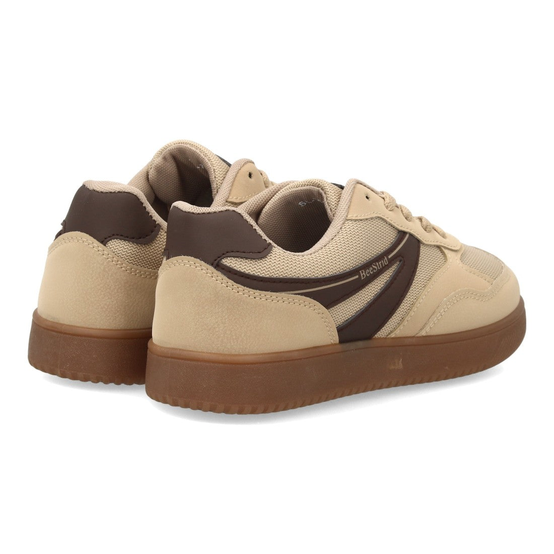 Zapatillas barefoot deportivas kaki con suela zero drop y puntera ancha ergonómica