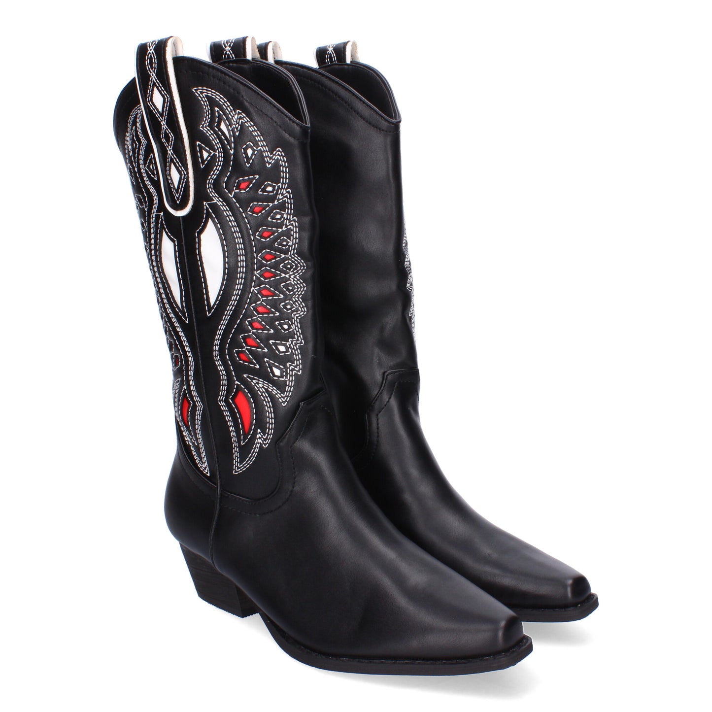 Botas cowboy negras para mujer