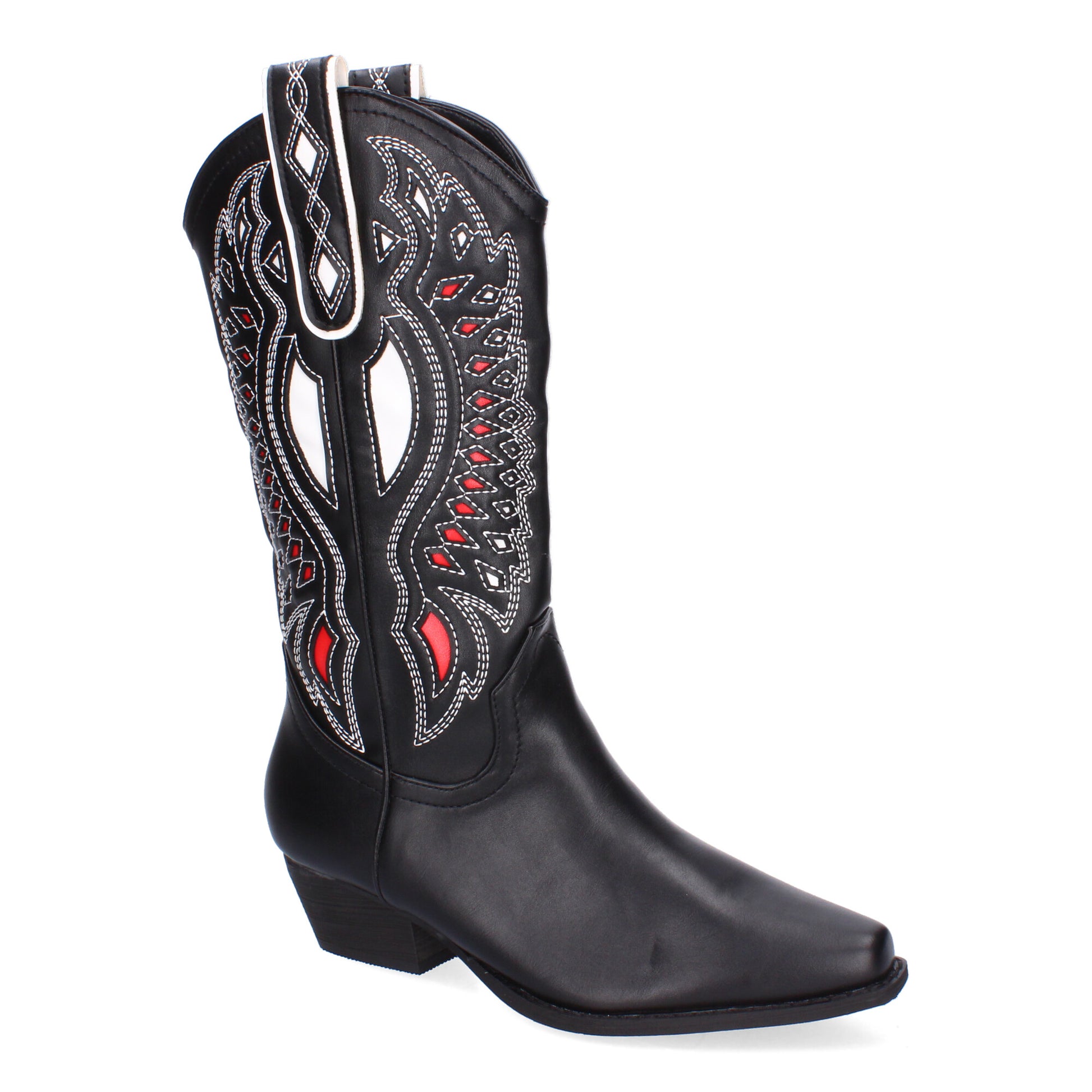 Botas cowboy negras para mujer