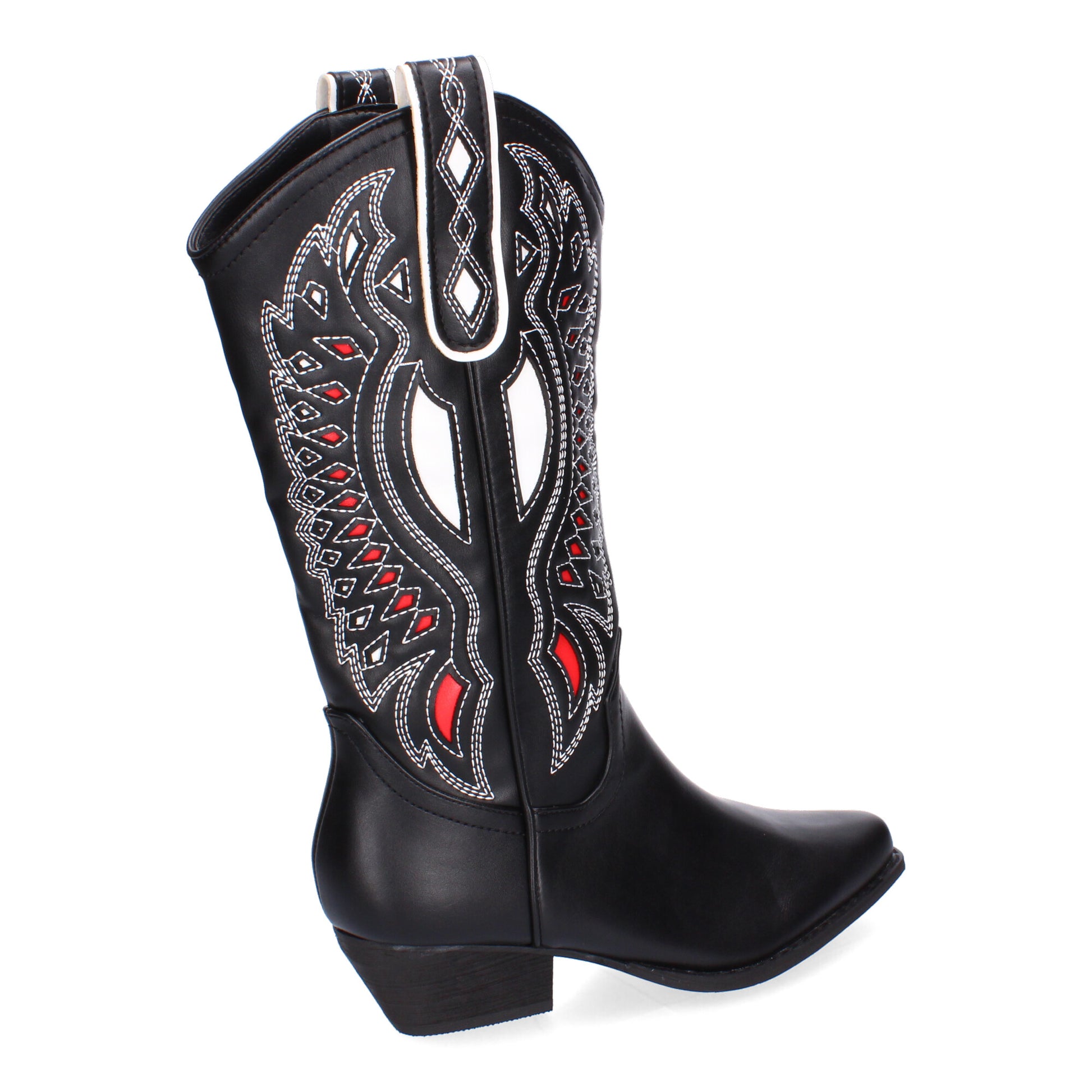 Botas cowboy negras para mujer