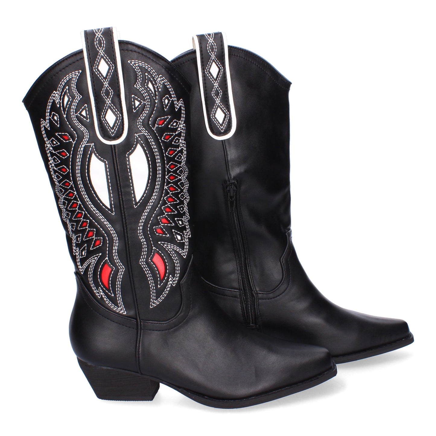 Botas cowboy negras para mujer