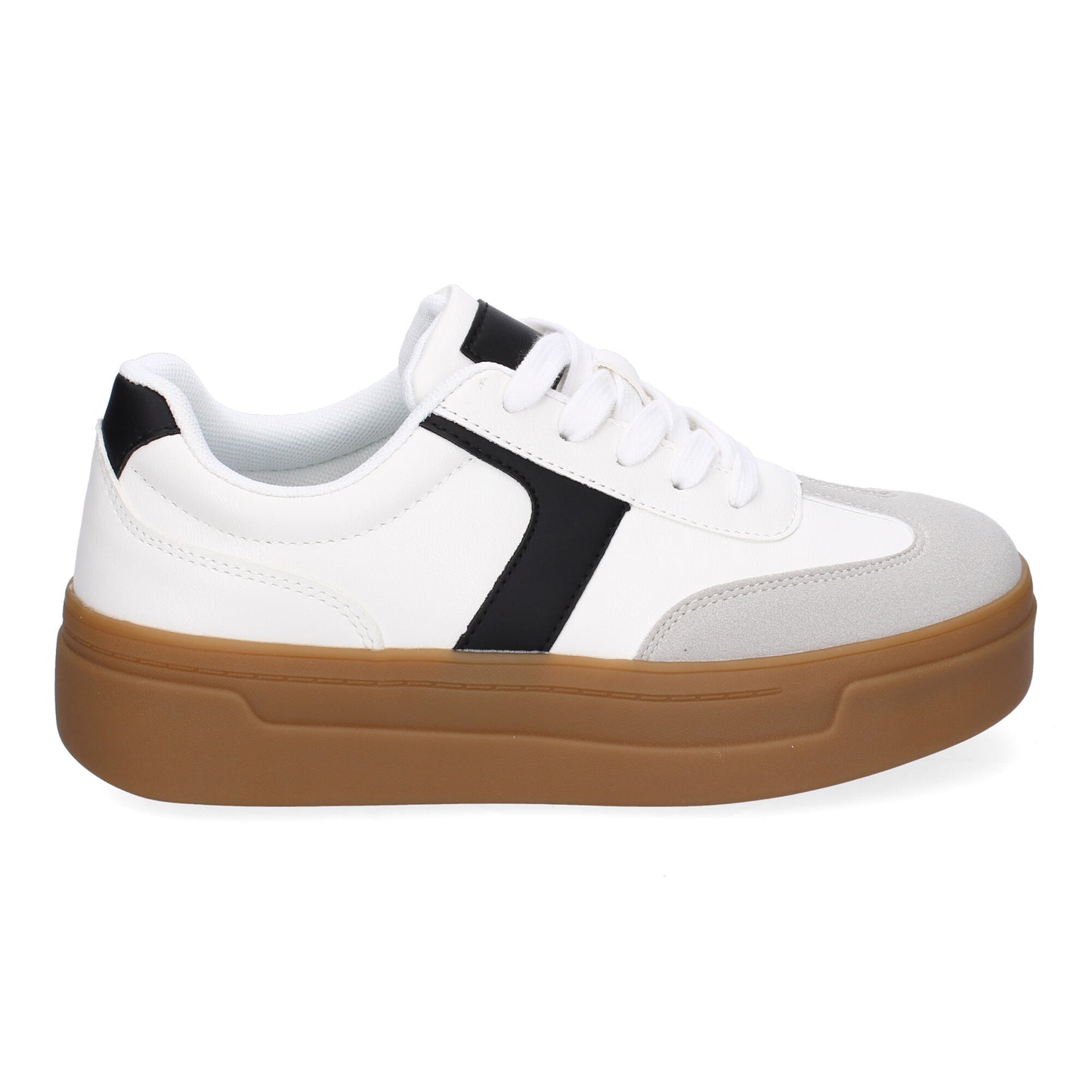 Zapatillas deportivas blancas planas