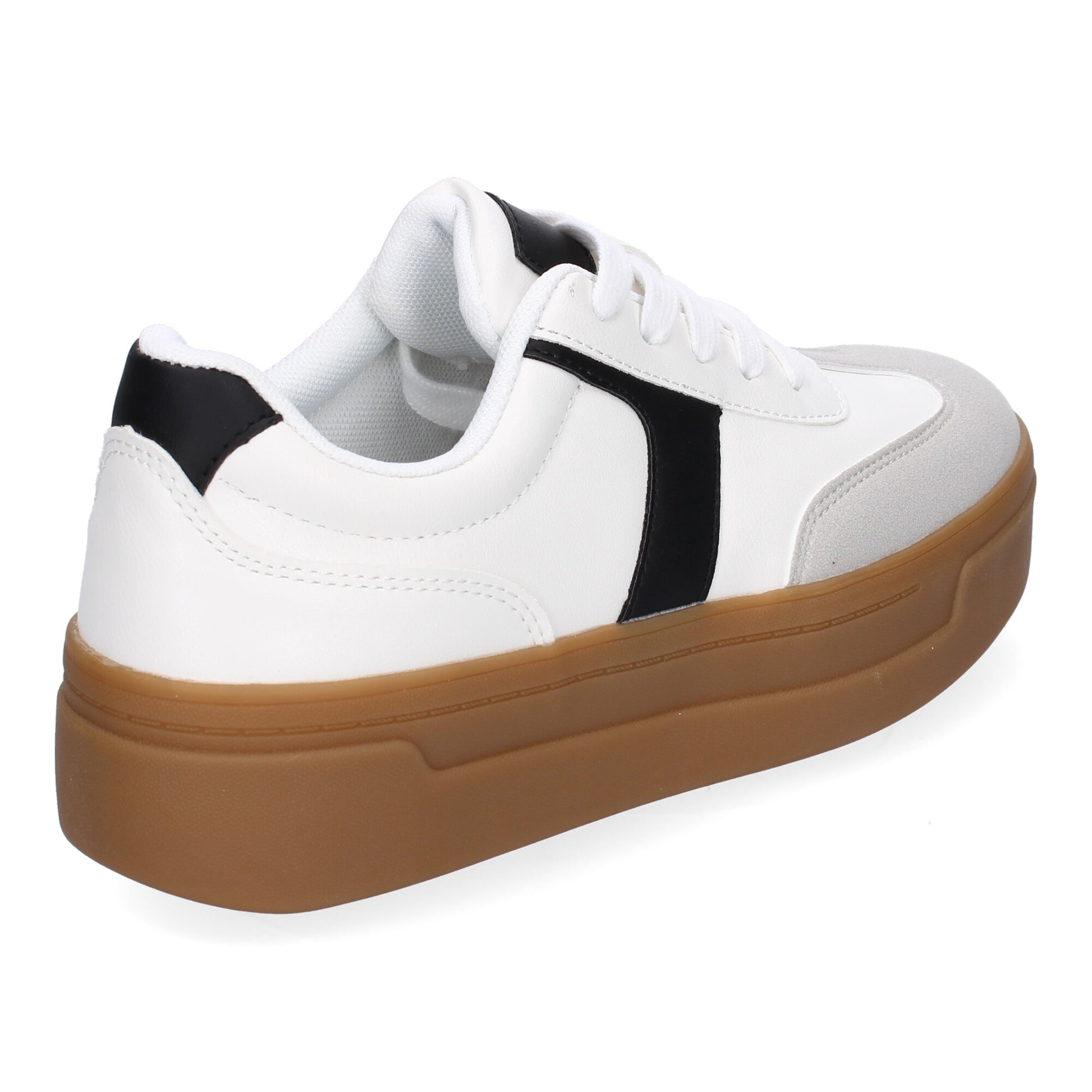 Zapatillas deportivas blancas planas